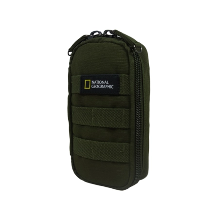 Saszetka pionowa do paska National Geographic Milestone khaki 1l